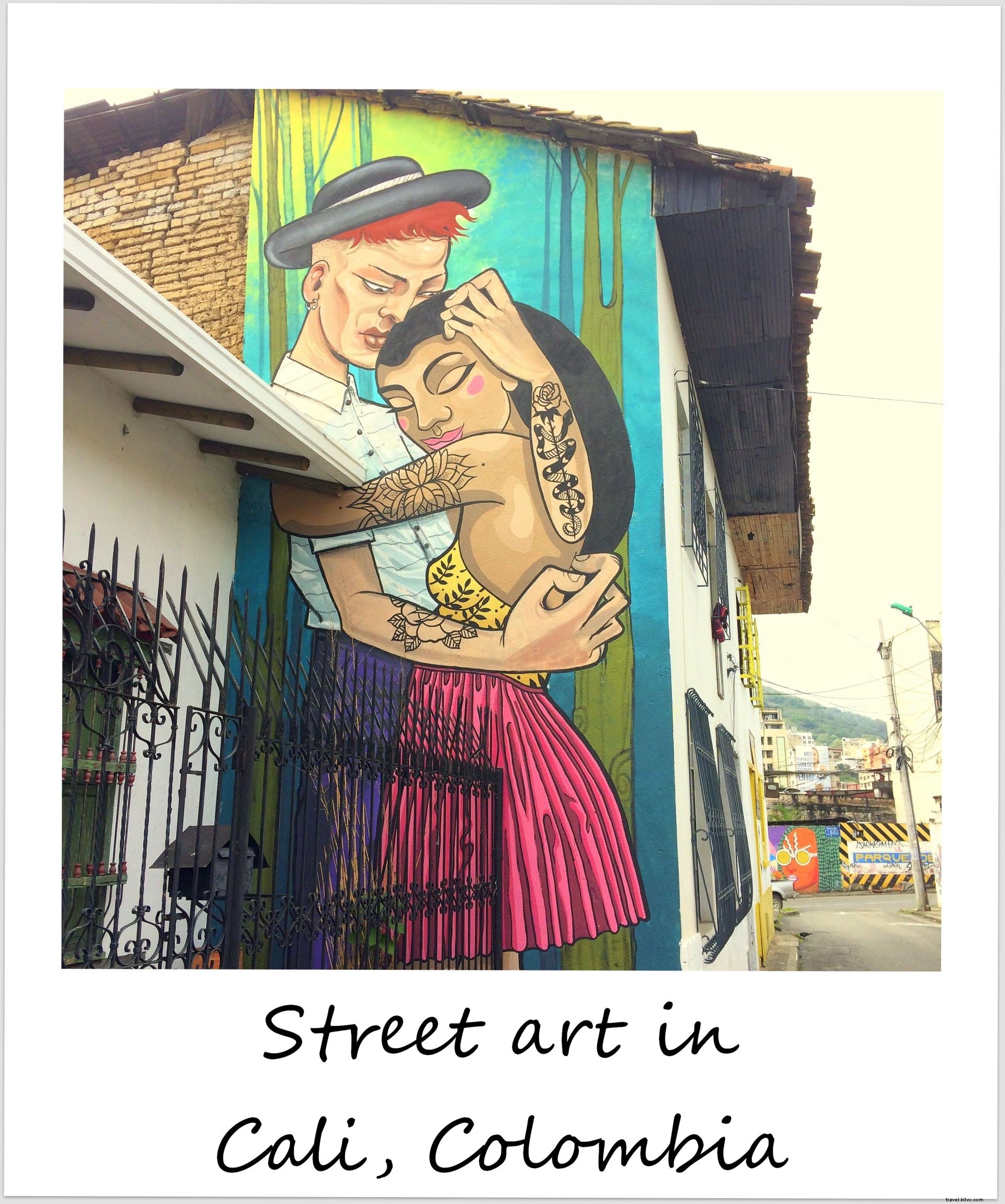 Polaroid of the Week: Vibrant Street Art in Cali, Colombia