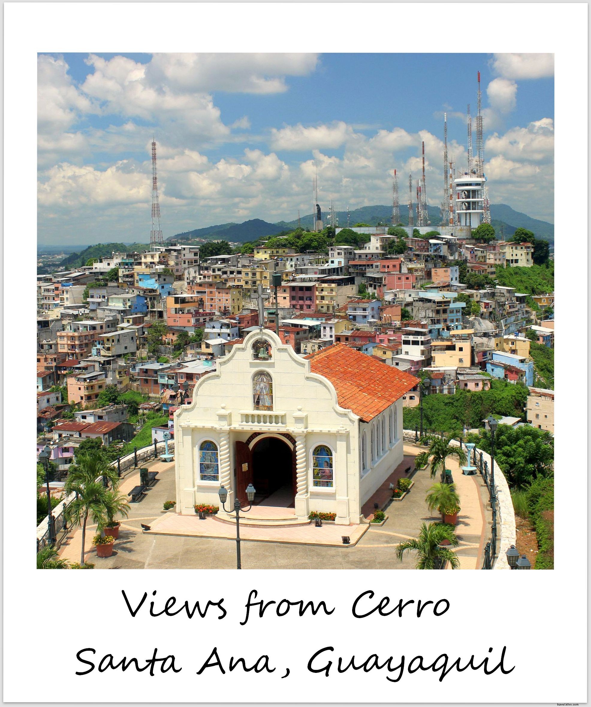 Polaroid of the Week: Stunning 360° Views from Cerro Santa Ana Over Guayaquil, Ecuador