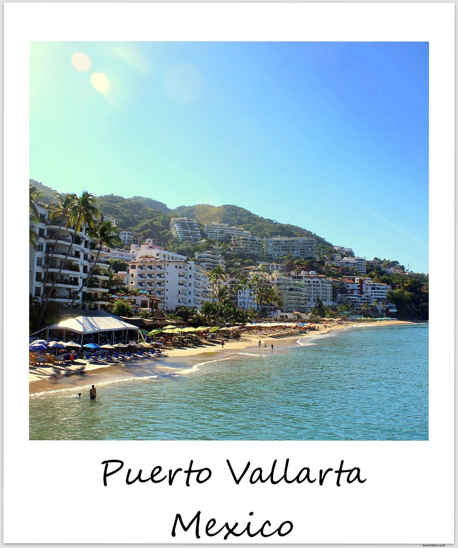 Polaroid of the Week: Lush Mountains and Vibrant Charms of Puerto Vallarta, Mexico