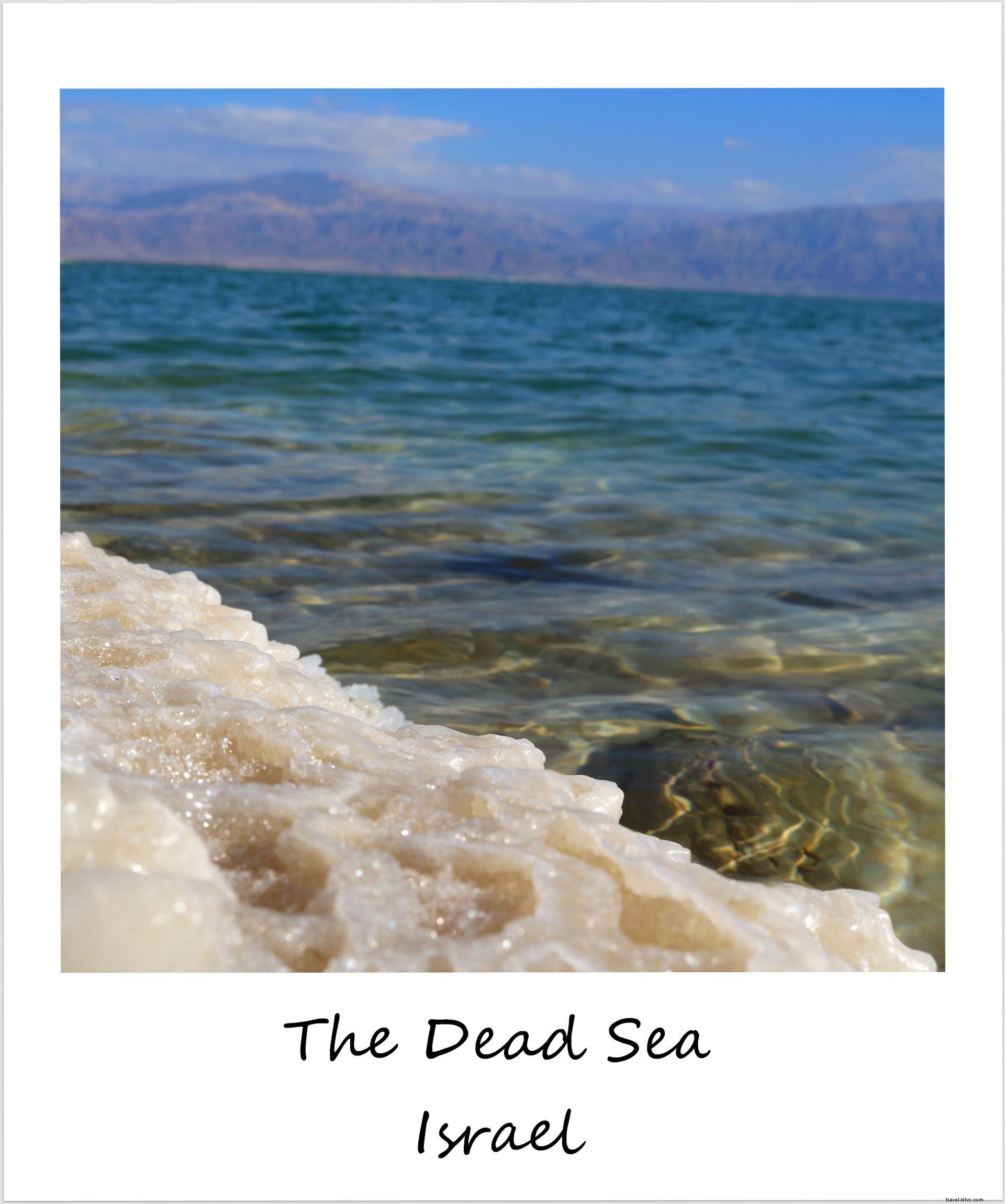 Polaroid of the Week: A Rejuvenating Spa Day at the Dead Sea