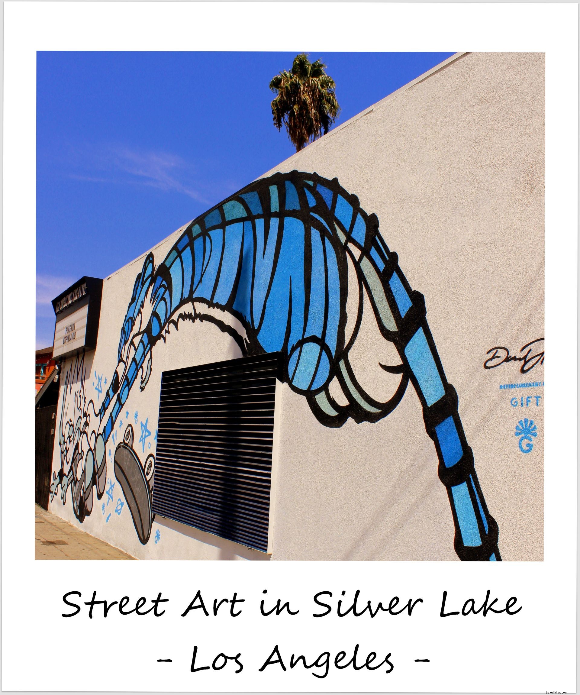 Polaroid of the Week: Captivating Street Art in Silver Lake, Los Angeles