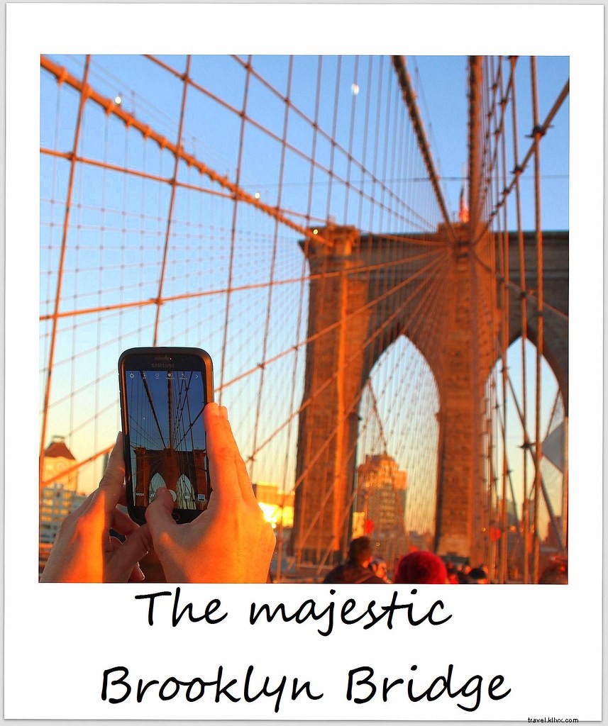 Polaroid of the Week: Capturing Timeless Moments on the Brooklyn Bridge