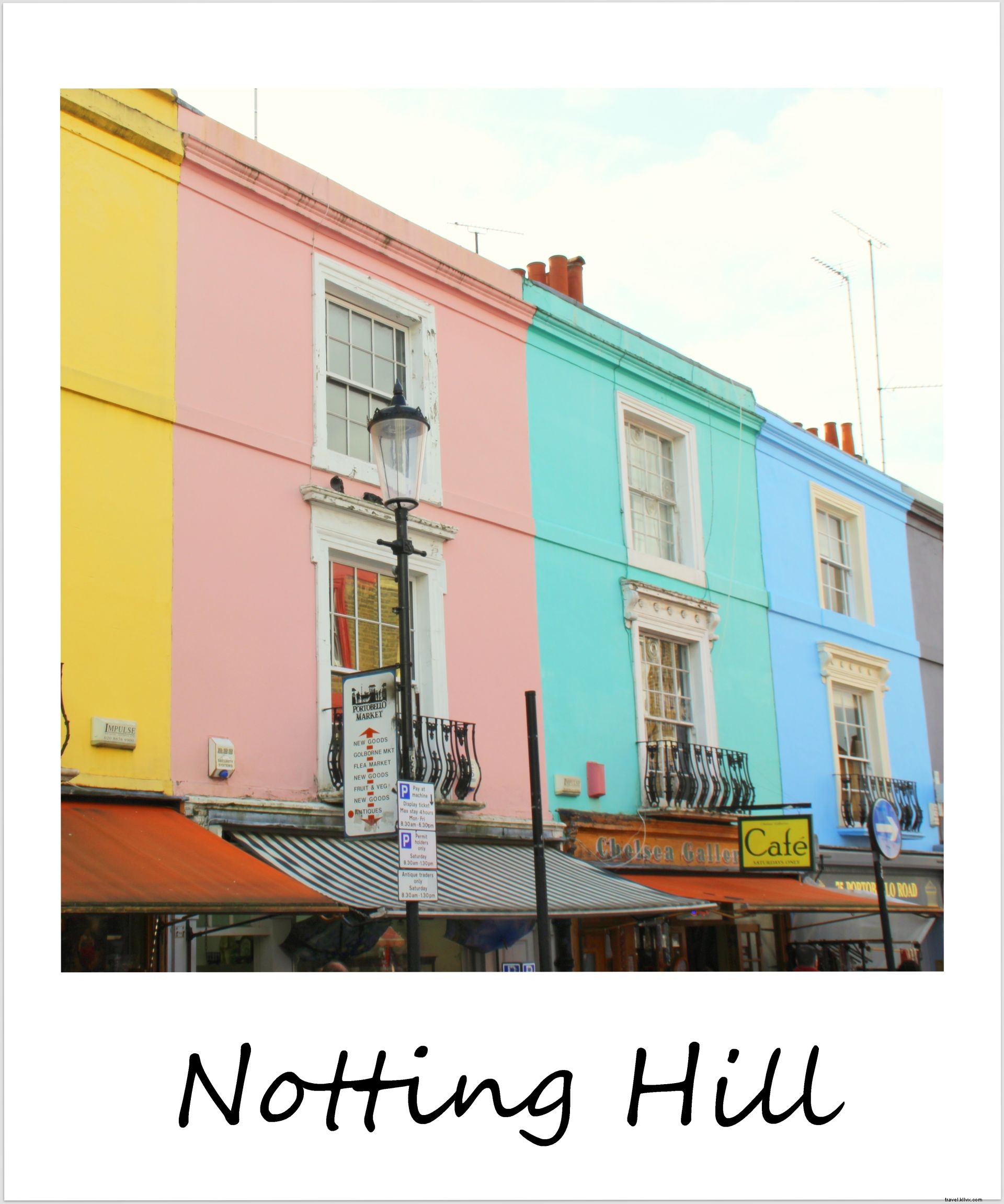 Polaroid of the Week: Vibrant Notting Hill, London