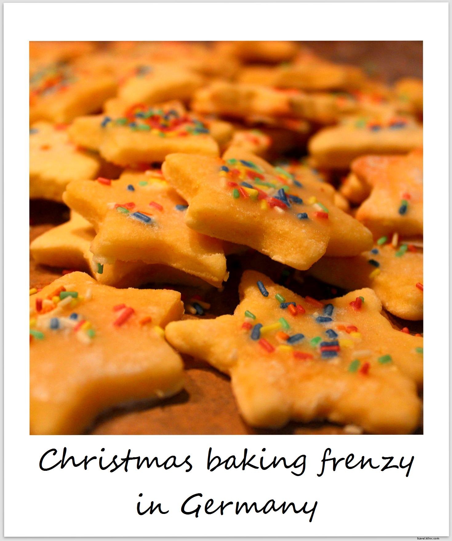 Polaroid of the Week: A Heartwarming Christmas Baking Frenzy in Germany