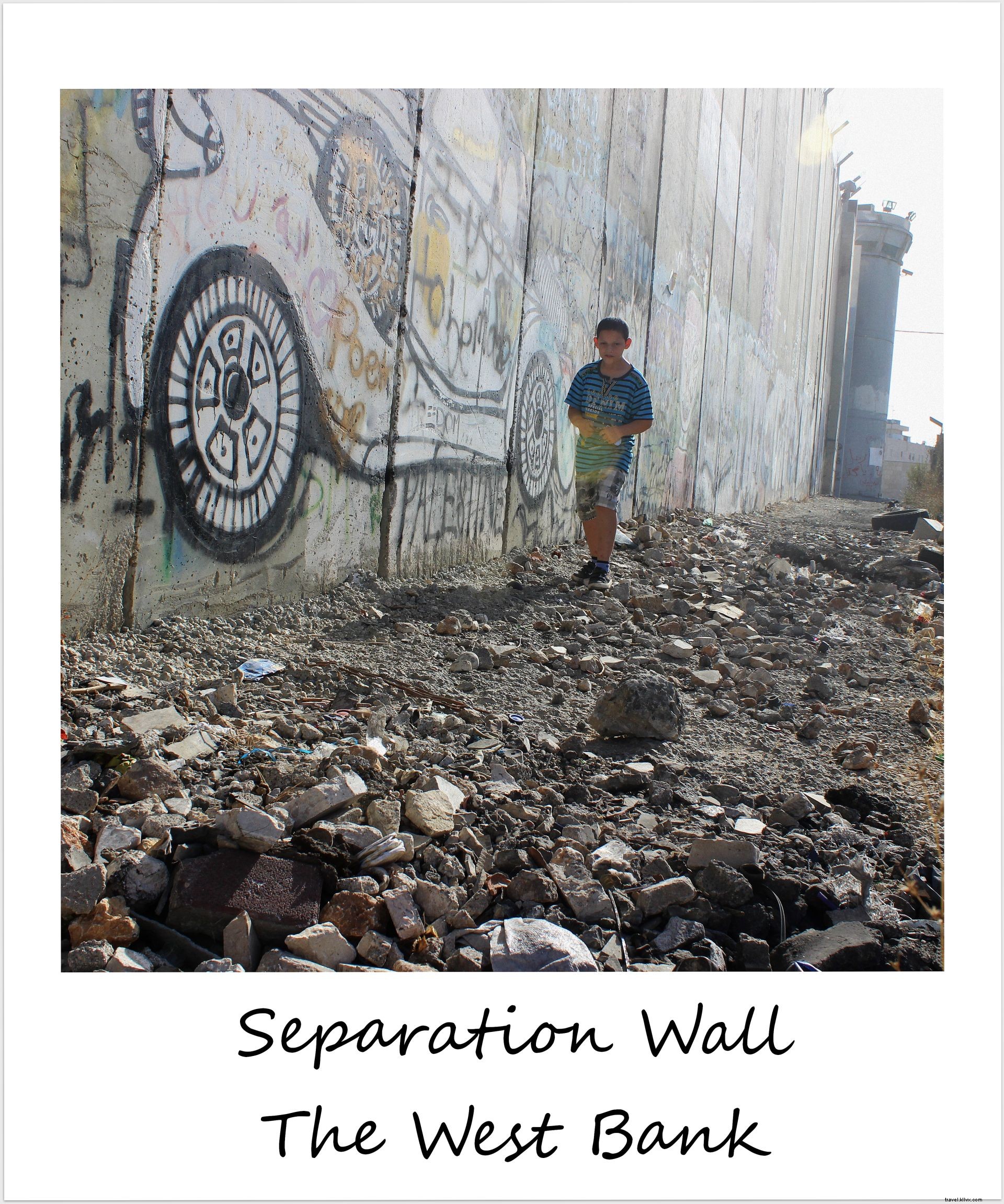 Polaroid of the Week: Daily Life Behind the West Bank Separation Barrier