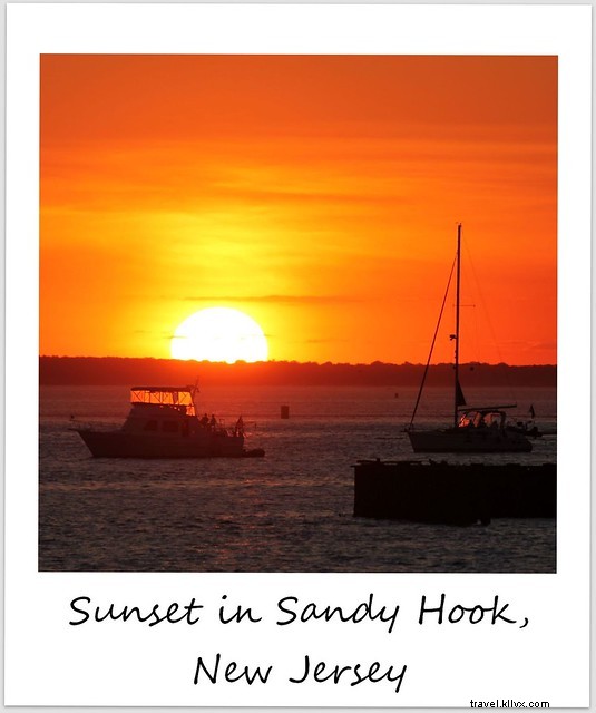 Polaroid of the Week: Breathtaking Sunset at Sandy Hook Peninsula, New Jersey