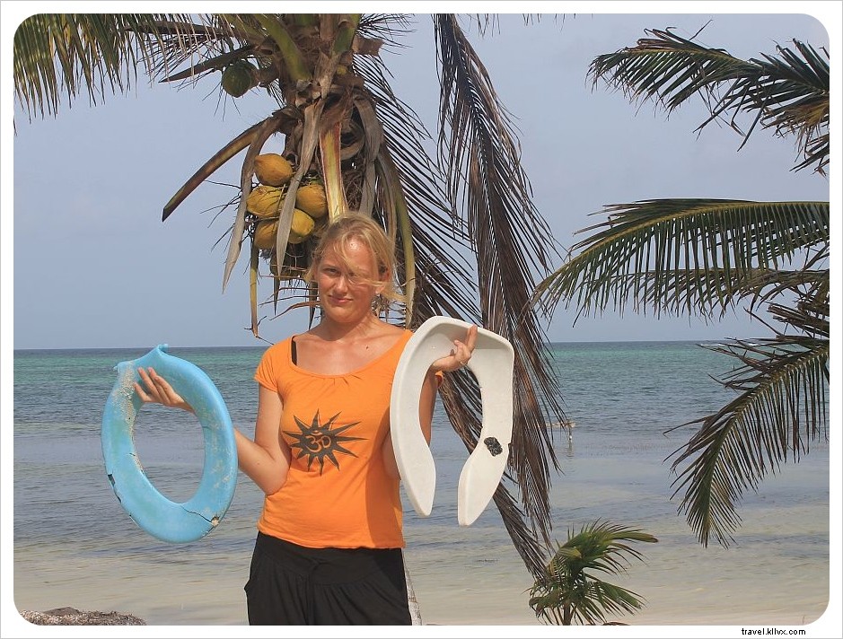 The  Where the Other Shoe Drops  Project: Transforming Mexico s Beach Trash into Art