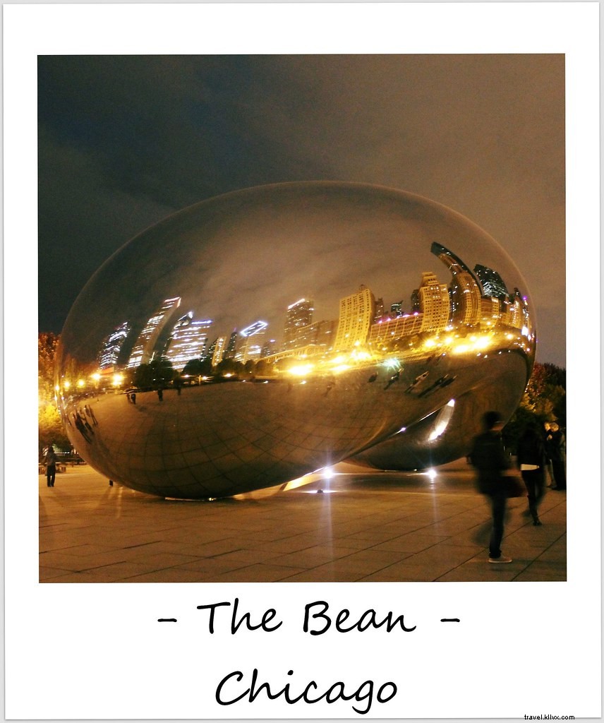Polaroid of the Week: Mesmerizing Night Views of Chicago s Iconic Cloud Gate (The Bean)