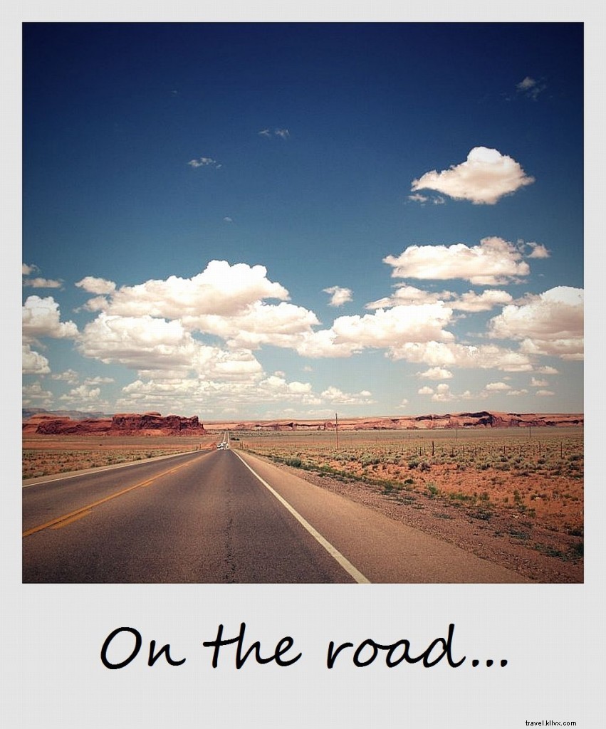 Polaroid of the Week: Cruising the Iconic Route 66 in Northern Arizona