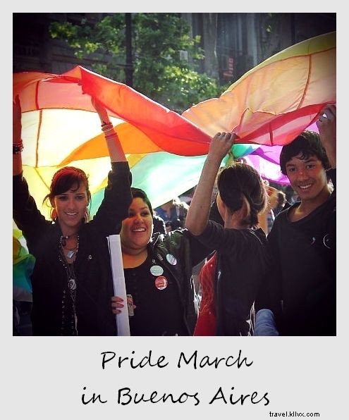 Polaroid of the Week: Capturing Buenos Aires  Vibrant 21st Pride March
