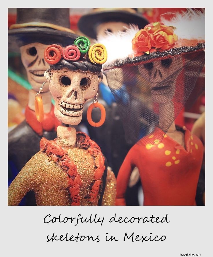 Polaroid of the Week: Calacas – Mexico s Joyful Skeletons Celebrating Life and Death