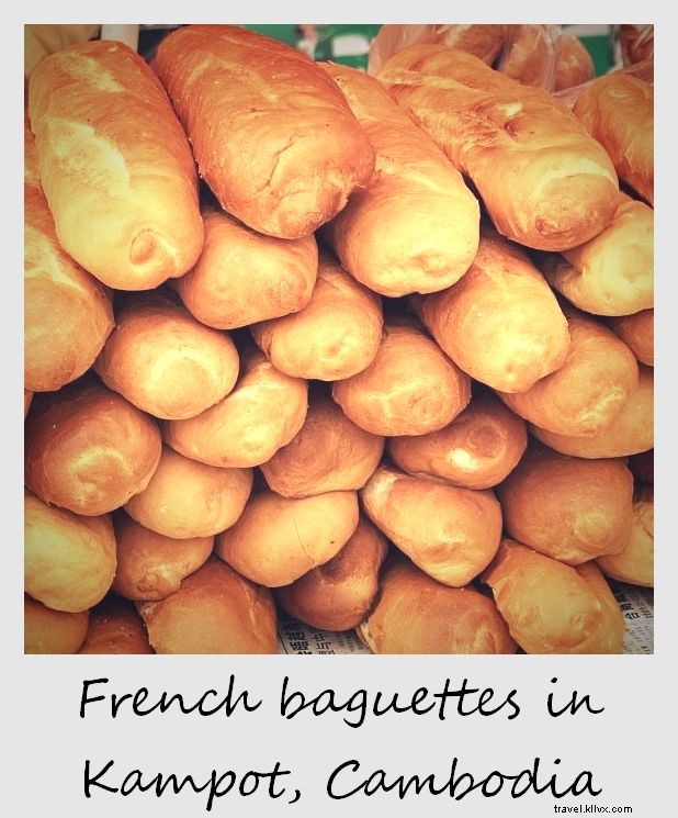 Polaroid of the Week: Fresh French Baguettes in Kampot, Cambodia