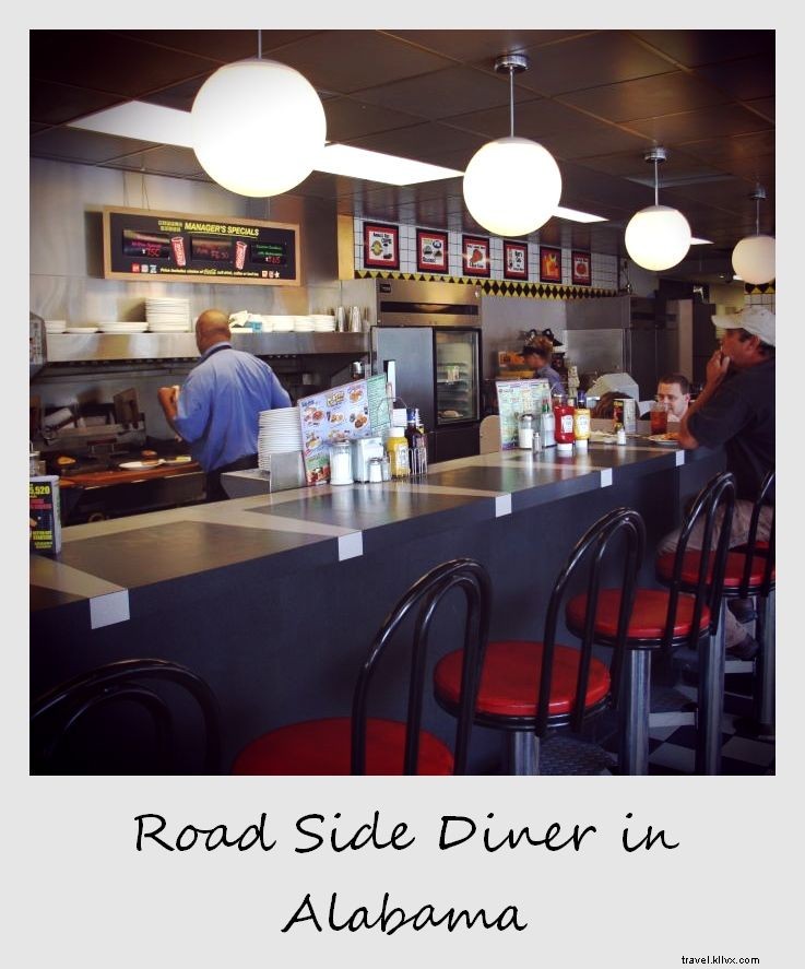 Polaroid of the Week: Authentic Roadside Diner Vibes in Alabama