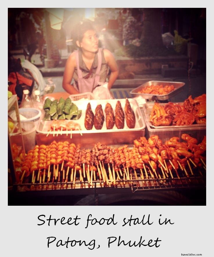 Polaroid of the Week: Bustling Street Food Stall in Patong, Phuket