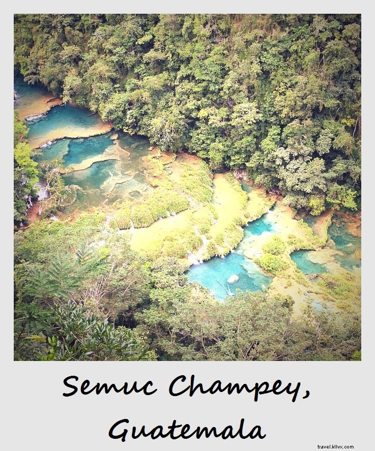 Polaroid of the Week: Semuc Champey s Turquoise Pools in Guatemala