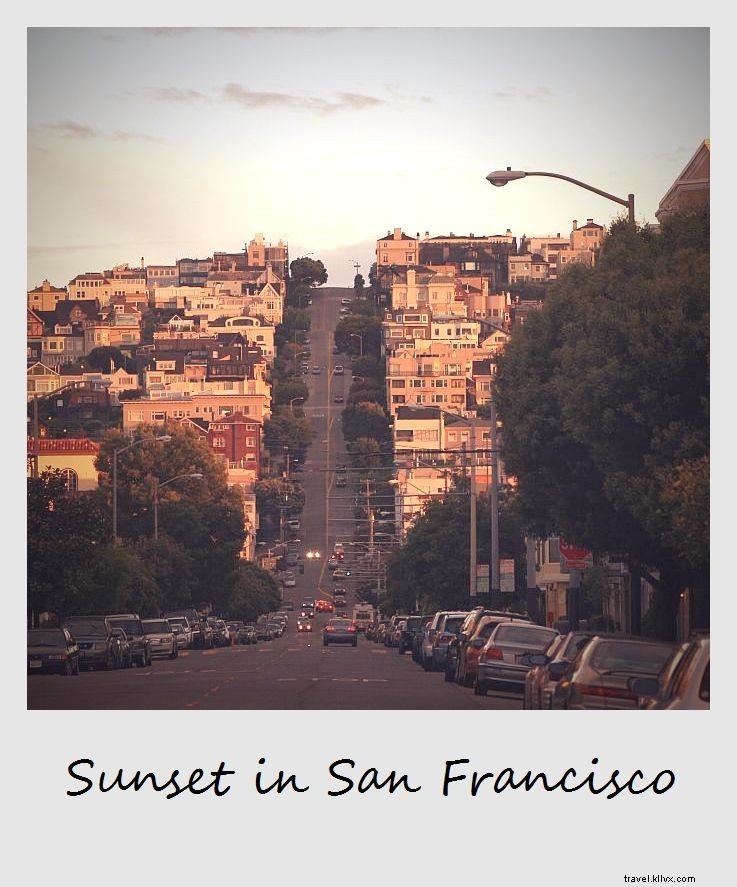 Polaroid of the Week: Breathtaking Sunset Over San Francisco