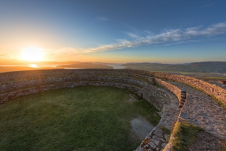 Grianán of Aileach: Ancient Hill Fort & Royal Seat in County Donegal, Ireland
