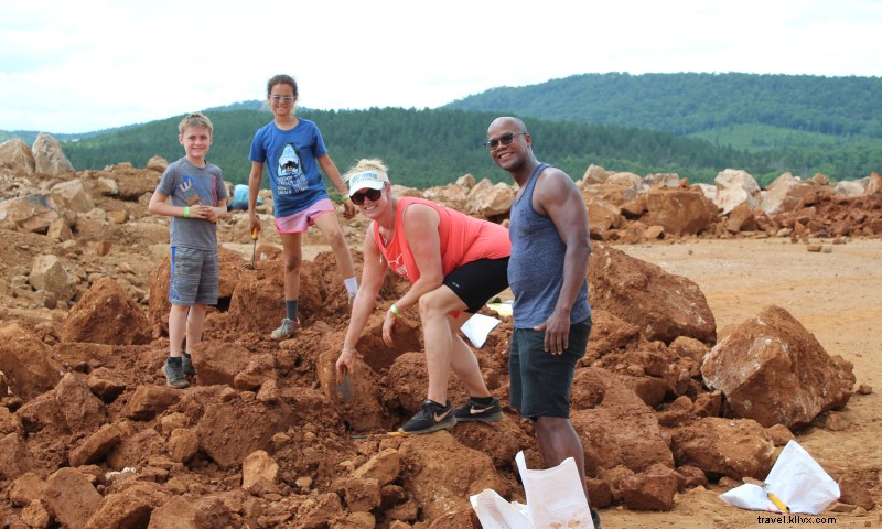 Ron Coleman Mining: Premier Quartz Crystal Digging in Jessieville, Arkansas