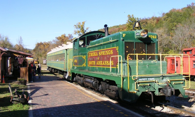 Eureka Springs & North Arkansas Railway: Historic Vintage Steam Train Rides