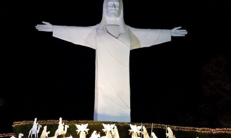 Great Passion Play Christmas Lights: Magical Drive-Thru Forest of 300+ Trees & Nativities