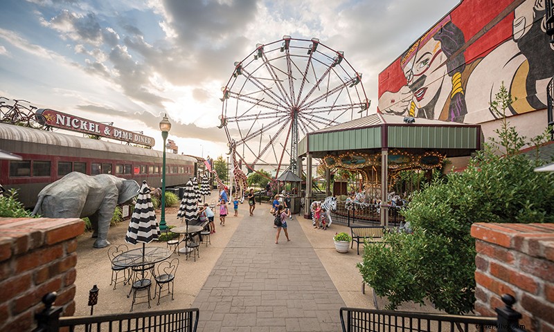 Discover The Park at West End: Fort Smith s Historic Ferris Wheel & Carousel Gem