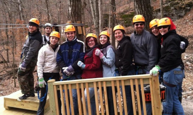 Ozark Mountain Ziplines: Thrilling 200ft Canopy Tour with 1,800ft Zips