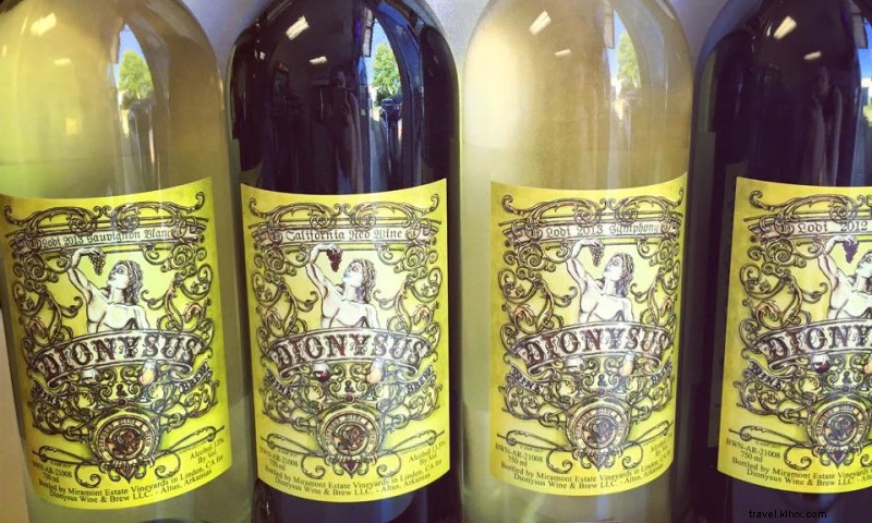Dionysus Wine & Brew LLC: Artisan Wines & Home Brew in Ozark Mountains, Altus, AR
