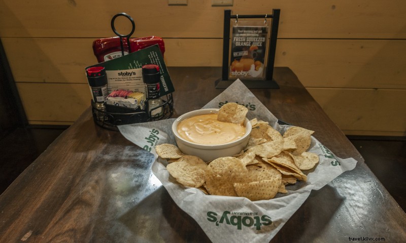 Stoby s: Famous Homemade Cheese Dips & Esquire s Top American Breakfast Spot