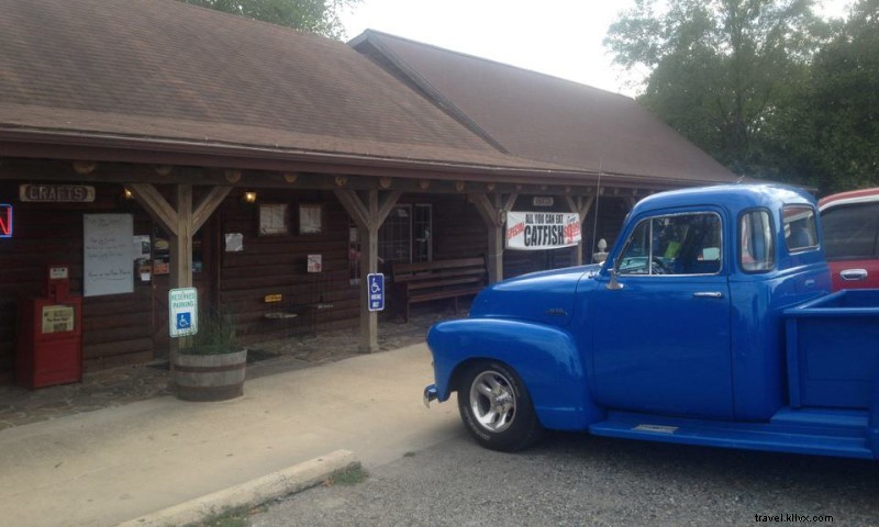 Chopping Block Steakhouse: Rustic Log Cabin Dining with Fresh Steaks & Seafood