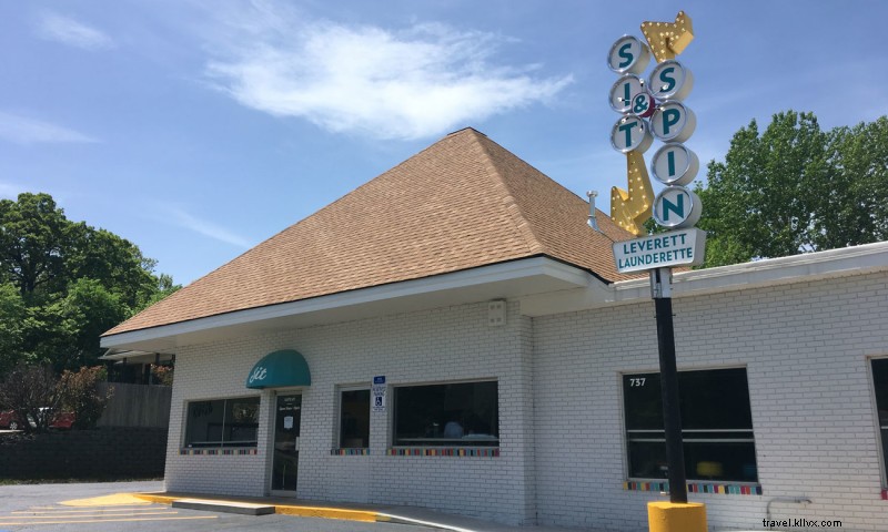 Sit & Spin: Unique Restaurant and 24/7 Laundromat Hybrid