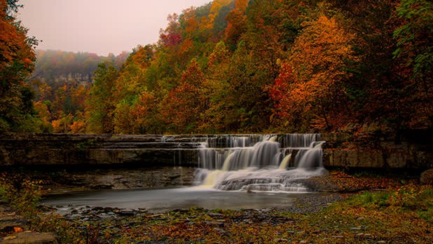 Discover Stunning New York State Waterfalls Amid Vibrant Autumn Foliage