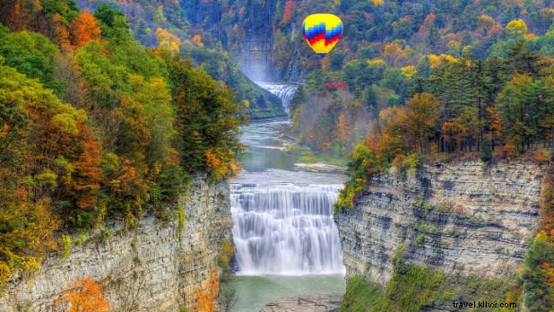 Discover Stunning New York State Waterfalls Amid Vibrant Autumn Foliage