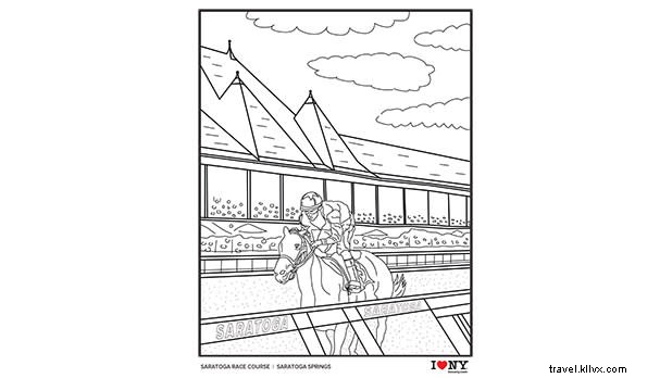 Free New York State Coloring Pages: Relieve Stress & Color Iconic Landmarks
