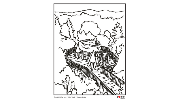 Free New York State Coloring Pages: Relieve Stress & Color Iconic Landmarks