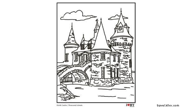 Free New York State Coloring Pages: Relieve Stress & Color Iconic Landmarks