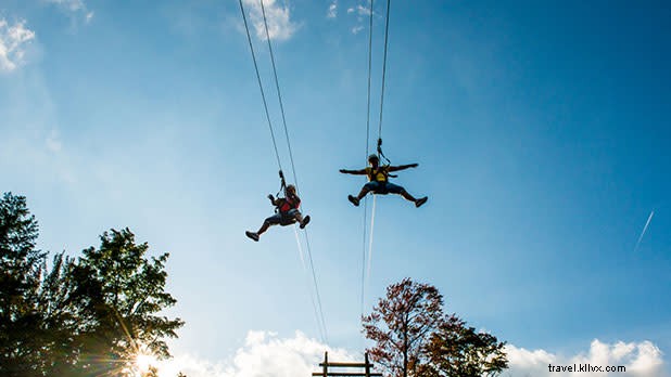 Top 12 Ziplining Adventures and Aerial Rope Parks in New York