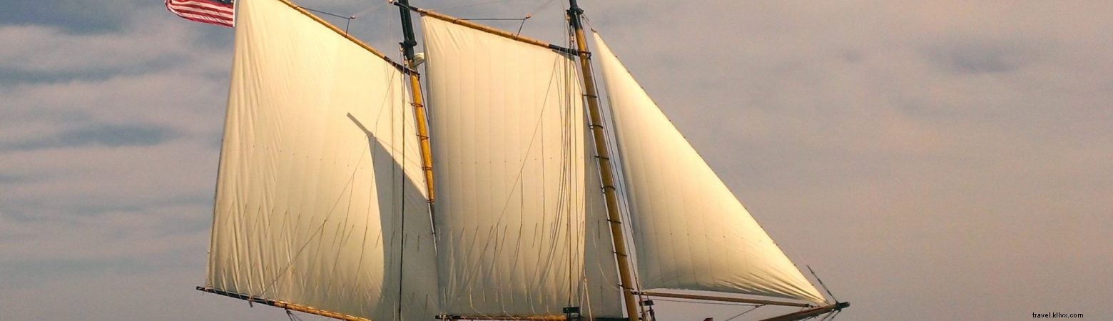 Sail Salem Harbor Aboard Schooner Fame: Historic 1812 Privateer Replica in MA