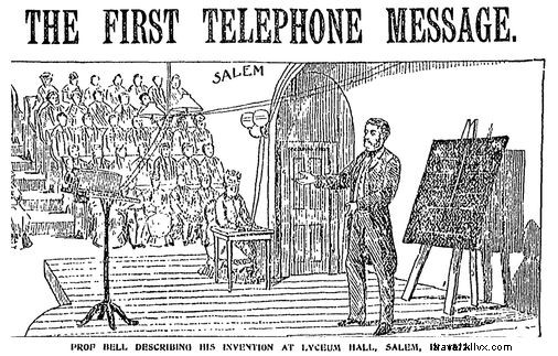 Alexander Graham Bell s Historic First Long-Distance Phone Call to Watson