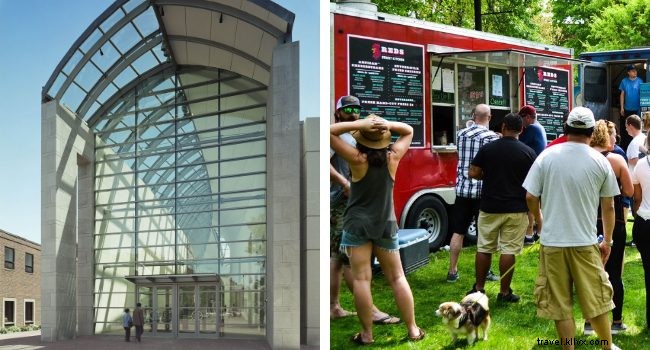 Parking Guide for New PEM Expansion Grand Opening & Food Trucks – September 28-29, 2019