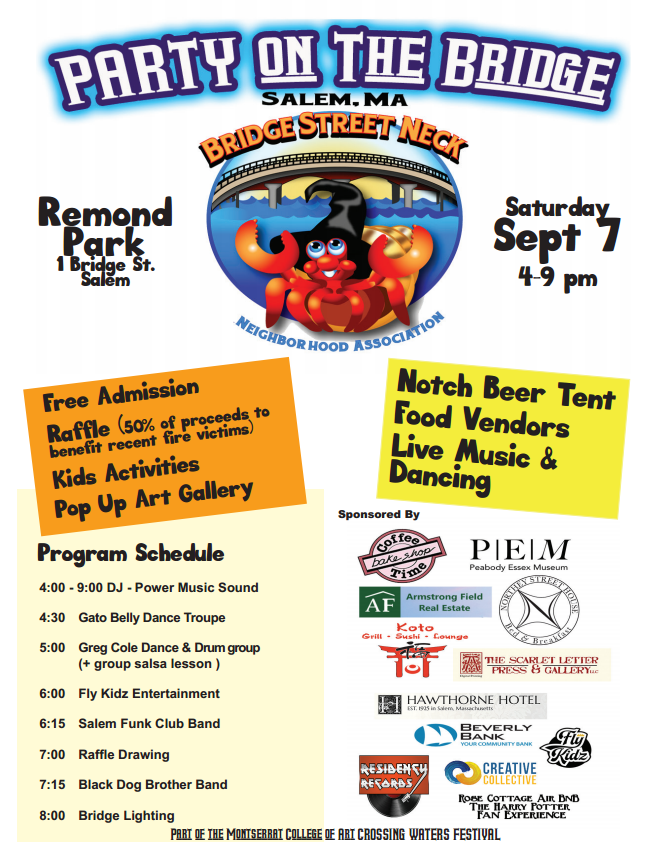 Join the Family-Friendly Bridge Street Block Party in Remond Park This September!