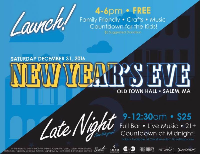 Ring in 2017: Salem s Family-Friendly Launch! Events & Light It Up Celebration