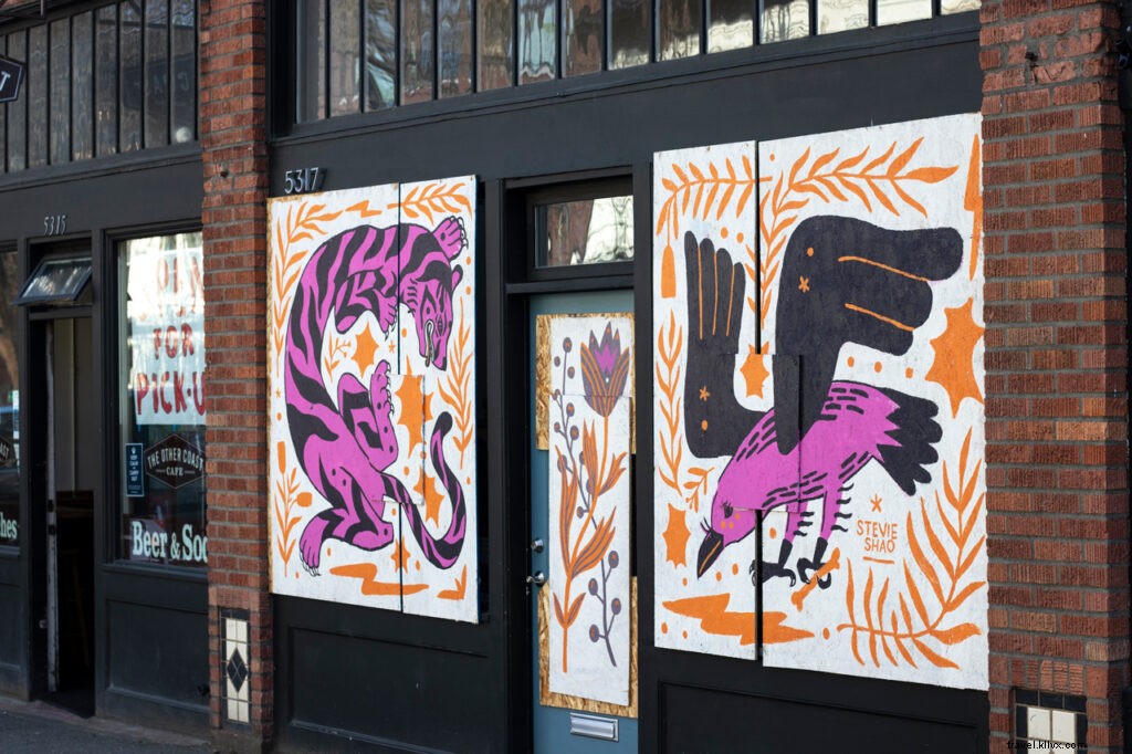Seattle s Street Art Revival: Beautifying Boarded Storefronts During COVID-19