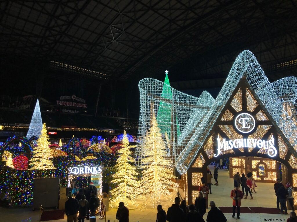 Enchant Christmas Seattle 2019: A Magical Holiday Lights Adventure at T-Mobile Park