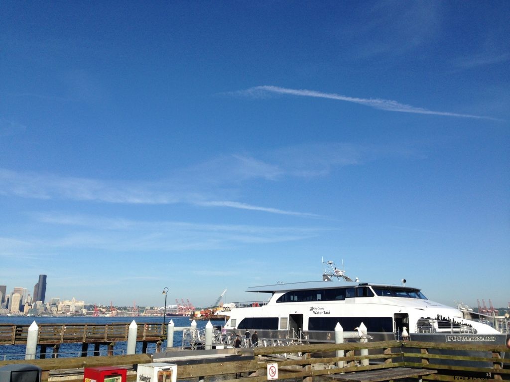 Escape to Beach Paradise: Scenic West Seattle Water Taxi Adventure