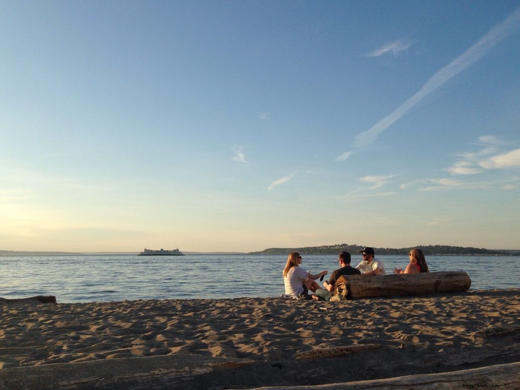 Escape to Beach Paradise: Scenic West Seattle Water Taxi Adventure