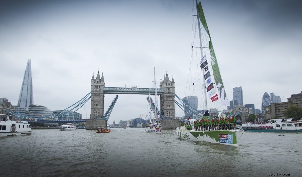 Visit Seattle Sets Sail in the Clipper Round the World Yacht Race