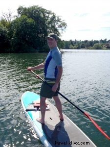 Stand-Up Paddleboarding at Green Lake: A Sunny Adventure for Beginners