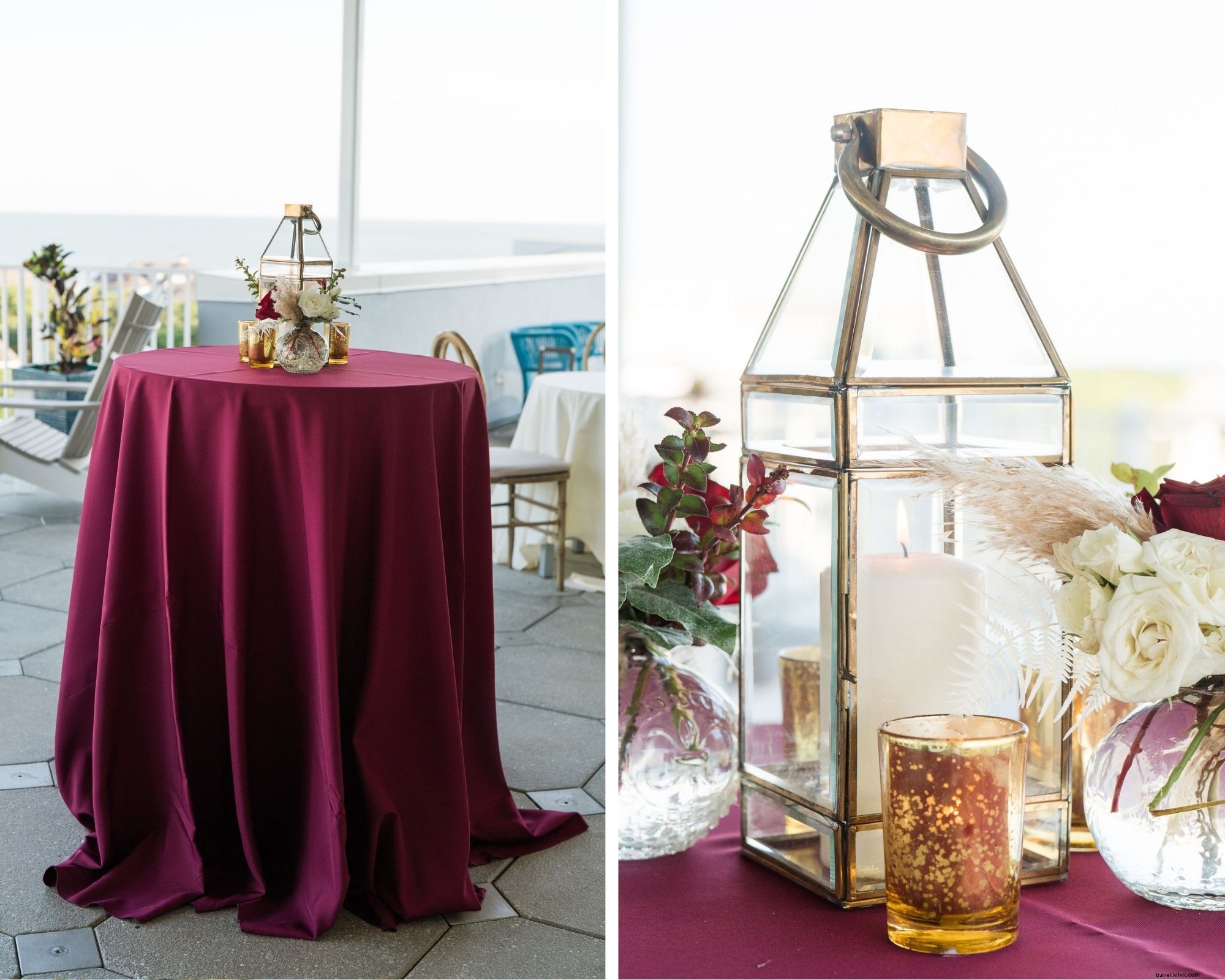 Indigo Room & Rooftop at Sweetgrass Inn: Serenity, Beauty & Peaceful Oceanfront Weddings