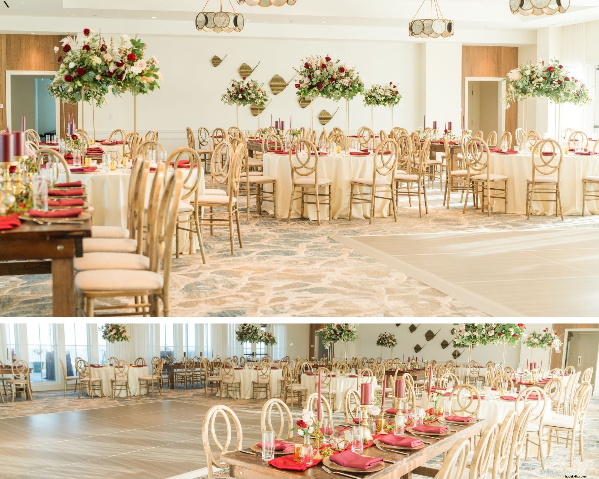 Indigo Room & Rooftop at Sweetgrass Inn: Serenity, Beauty & Peaceful Oceanfront Weddings