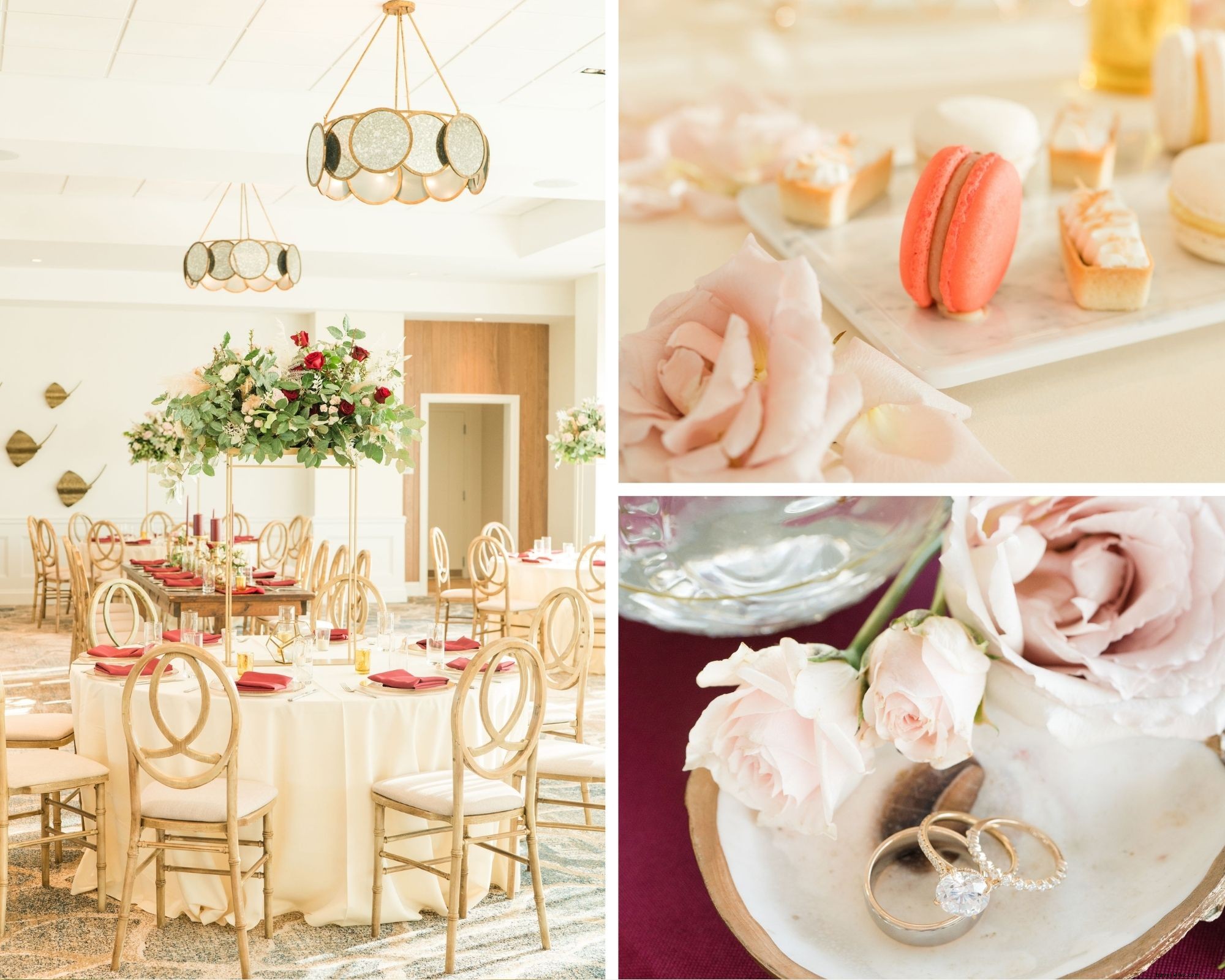 Indigo Room & Rooftop at Sweetgrass Inn: Serenity, Beauty & Peaceful Oceanfront Weddings